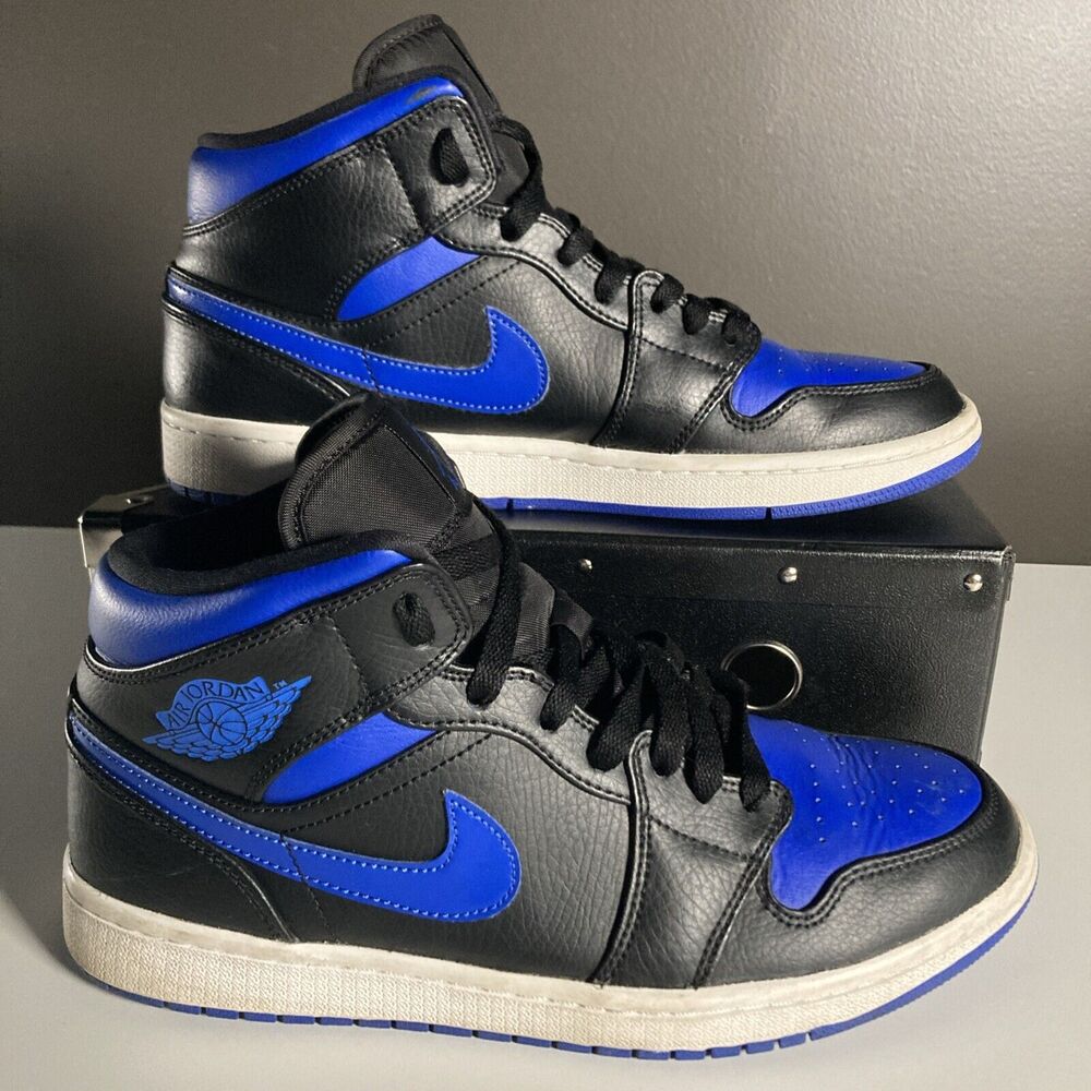 Nike Air Jordan 2019 Black Hyper Royal Blue (Men’s Size 9.5) Sneakers 554724-068
